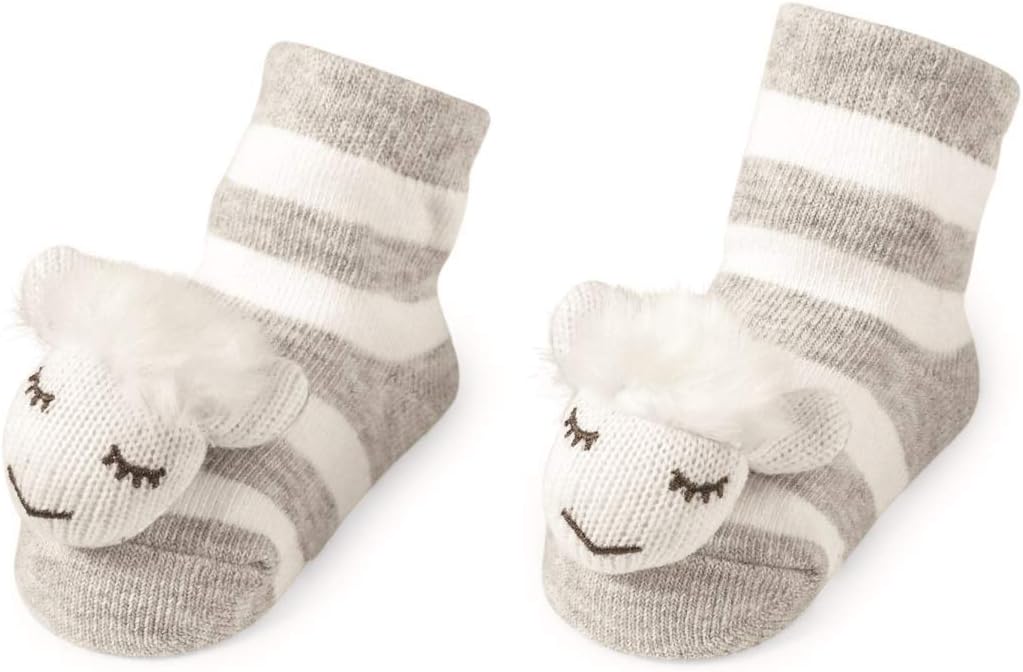 251231032416721_1 Mud Pie Counting Sheep Rattle Toe,Multicoloured,0-12 Months - Image 1